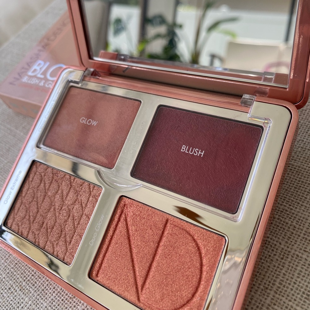 Natasha Denona Gold and Pink Blush Palette Radiant Finish